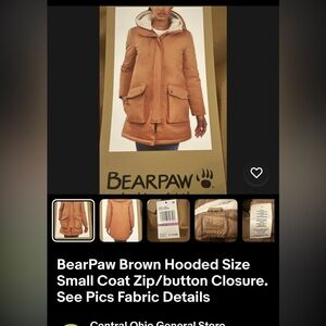 Bear-paw Tan Color Size large new with Tag